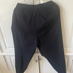 Theory Pull On Crop Pants Black Size 18